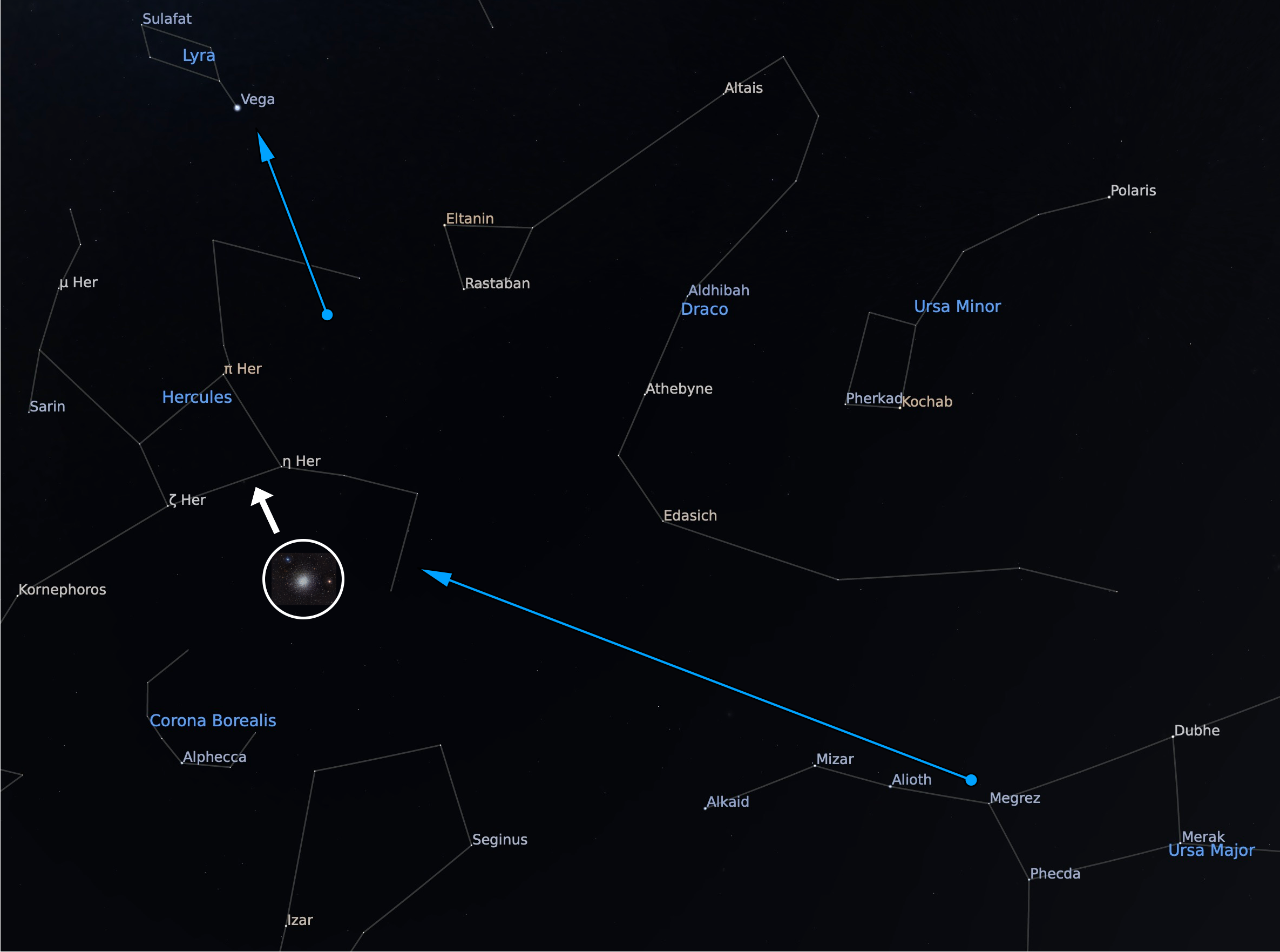 Great Globular Cluster in Hercules